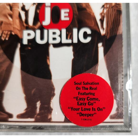 Joe Public Easy Come, Easy Go R&B/Hip-Hop Cassette (Columbia, 1994) Brand New - Picture 7 of 8